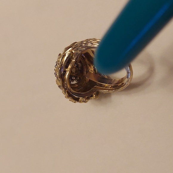 18K gold and diamond ring. - Picture 16 of 16